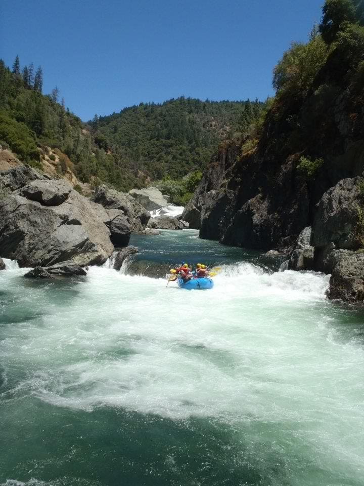 Middle Fork American River: Cleavage Rapid