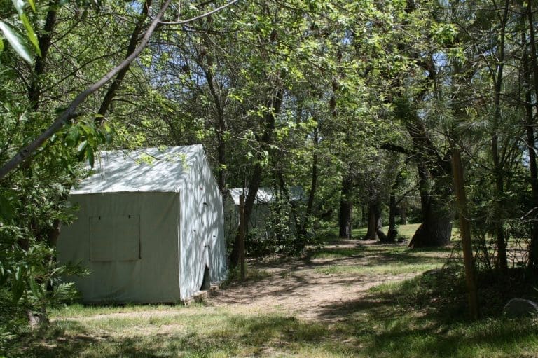 American River camping