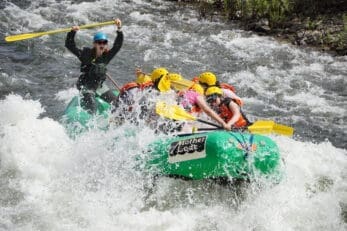 Kids Whitewater Rafting Guide School on the American River