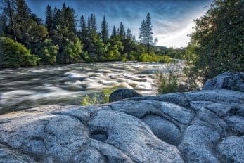 Native American Grinding Rocks at Mother Lode River Center